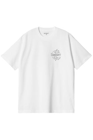 T-shirt Ablaze in cotone bianco CARHARTT WIP | I03363900A